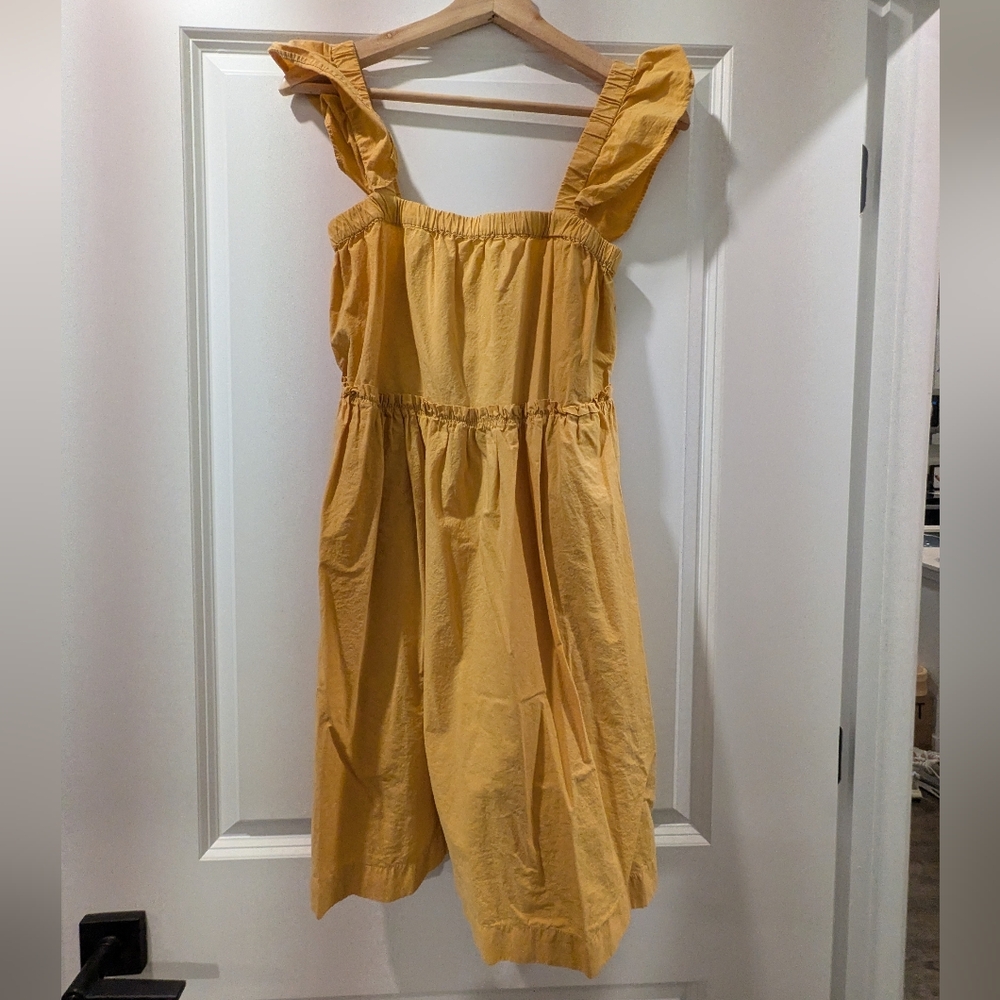 Madewell Mustard Yellow Dress